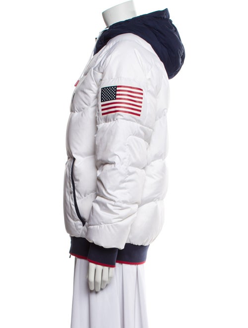 Polo Ralph Lauren Colorblock Pattern Down Jacket