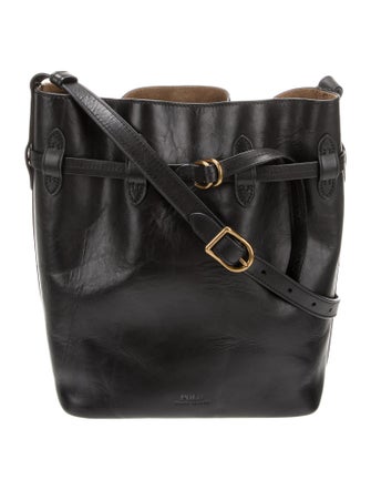 Polo Ralph Lauren Leather Bucket Bag