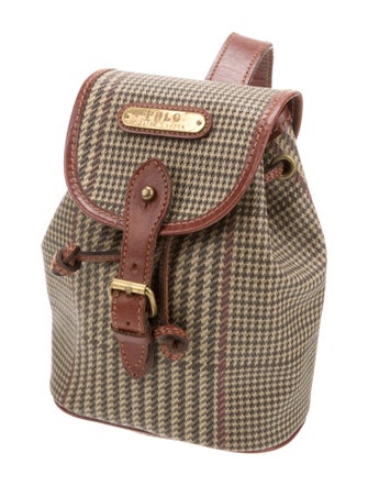 Polo Ralph Lauren Leather Backpack
