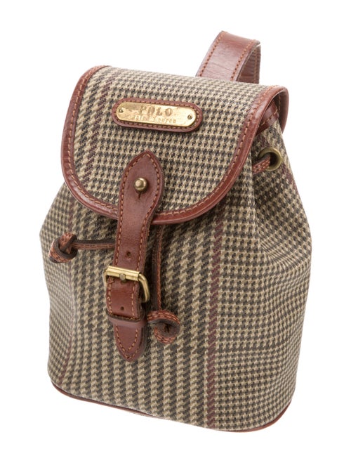 Polo Ralph Lauren Leather Backpack