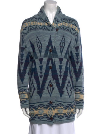 Polo Ralph Lauren Printed V-Neck Sweater