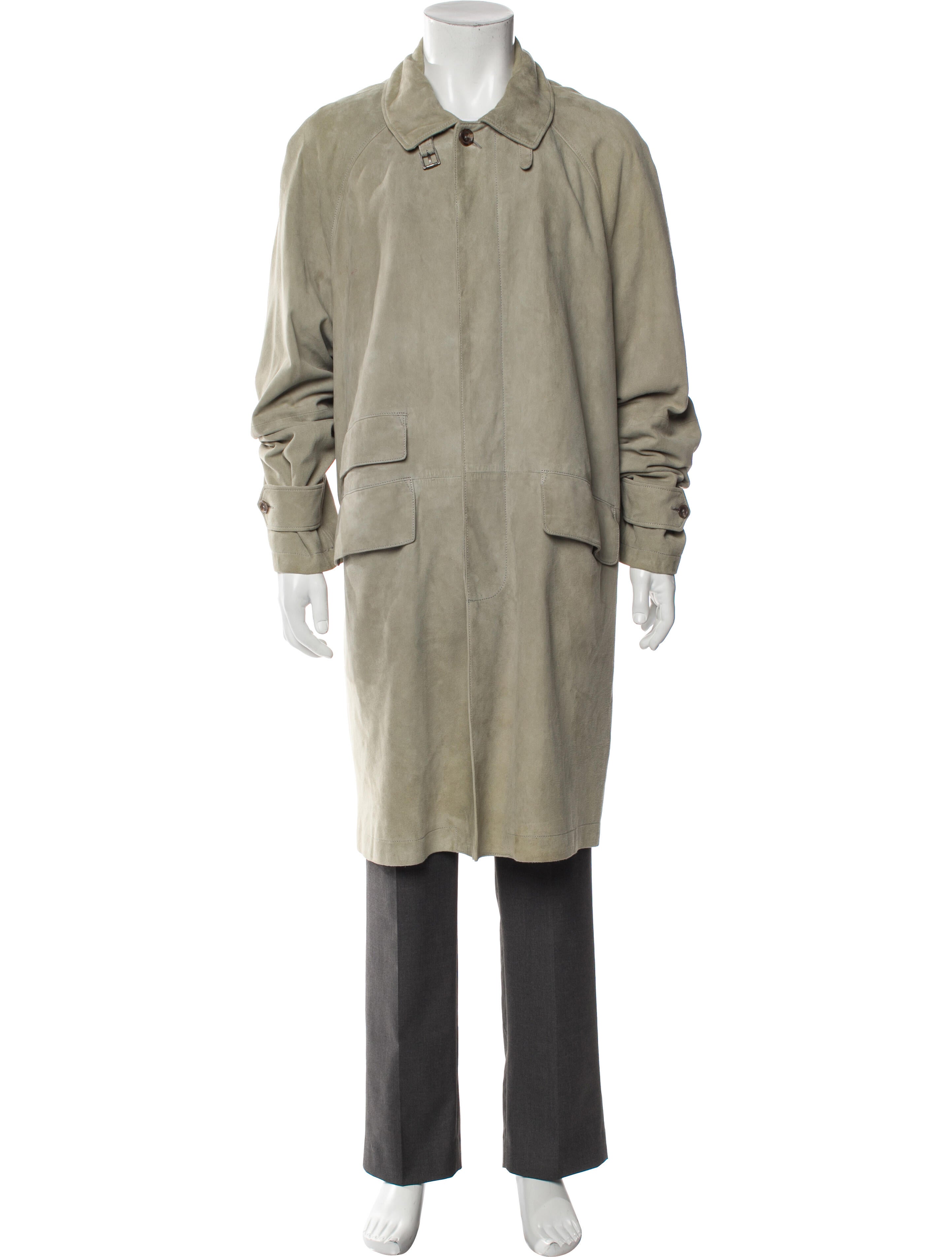 Polo Ralph Lauren Leather Overcoat