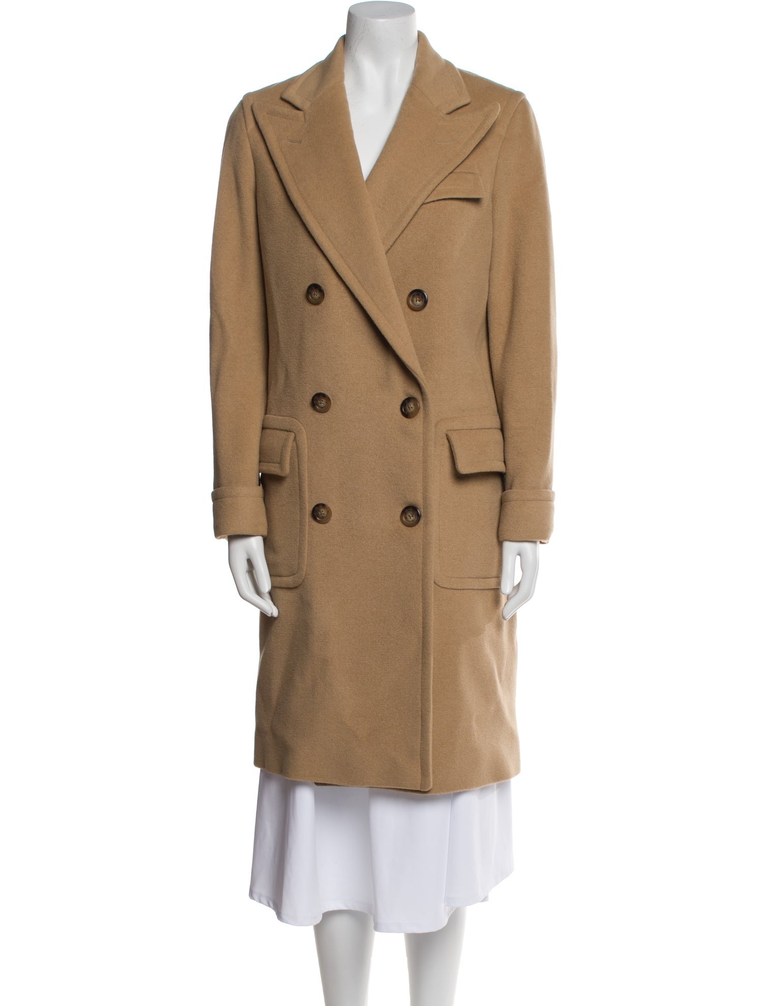Polo Ralph Lauren Camel Hair Peacoat