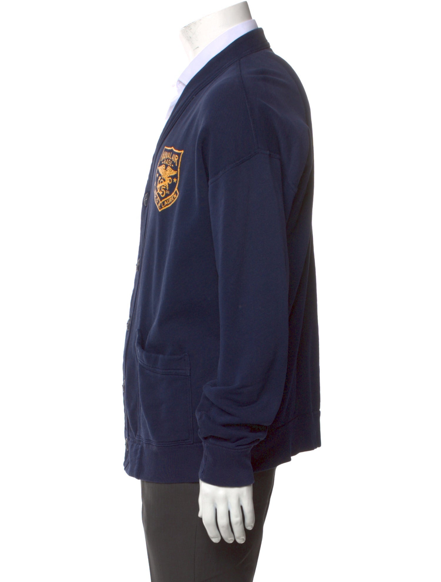 Polo Ralph Lauren Graphic Print V-Neck Cardigan