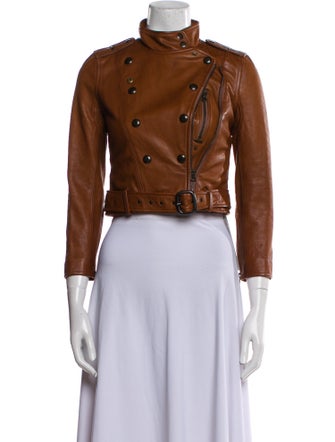 Ralph Lauren Leather Biker Jacket