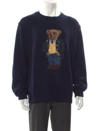 Polo Ralph Lauren Graphic Print Crew Neck Pullover