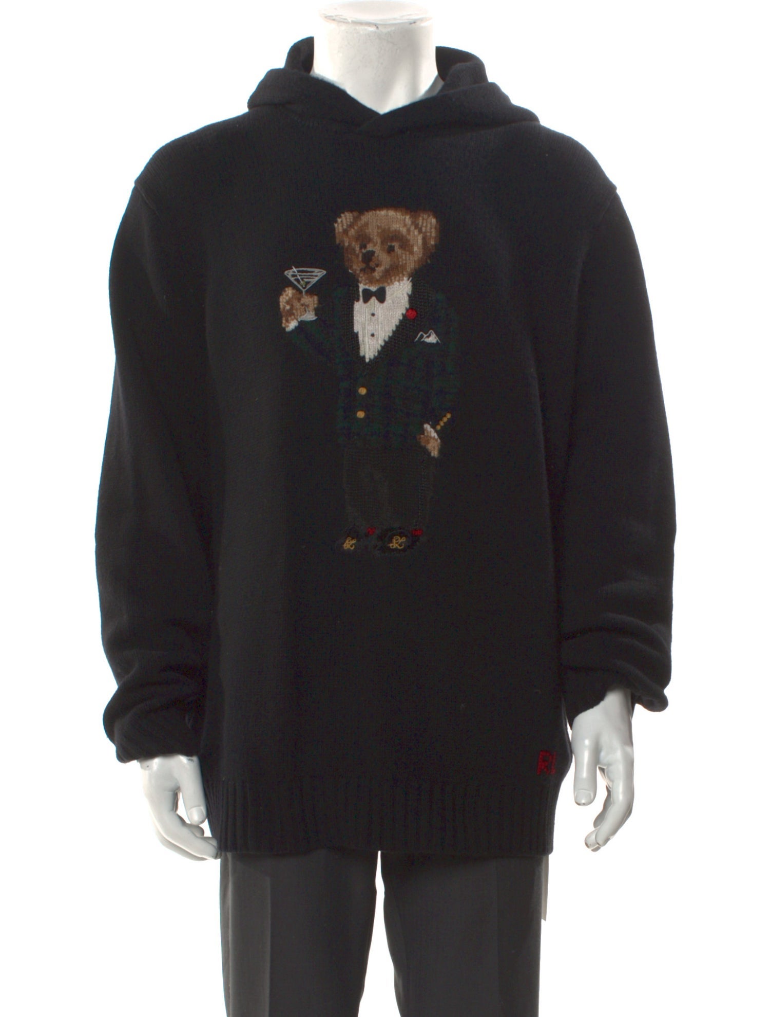 Polo Ralph Lauren Wool Graphic Print Pullover