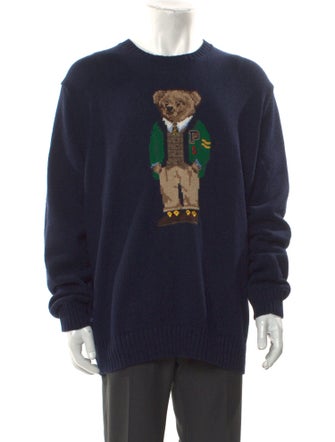 Polo Ralph Lauren Graphic Print Crew Neck Pullover