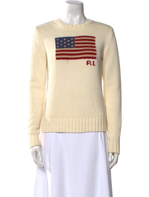 Polo Ralph Lauren Graphic Print Crew Neck Sweater