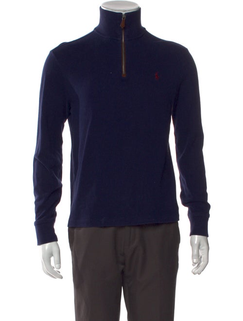 Polo Ralph Lauren Mock Neck Long Sleeve Polo Sweater