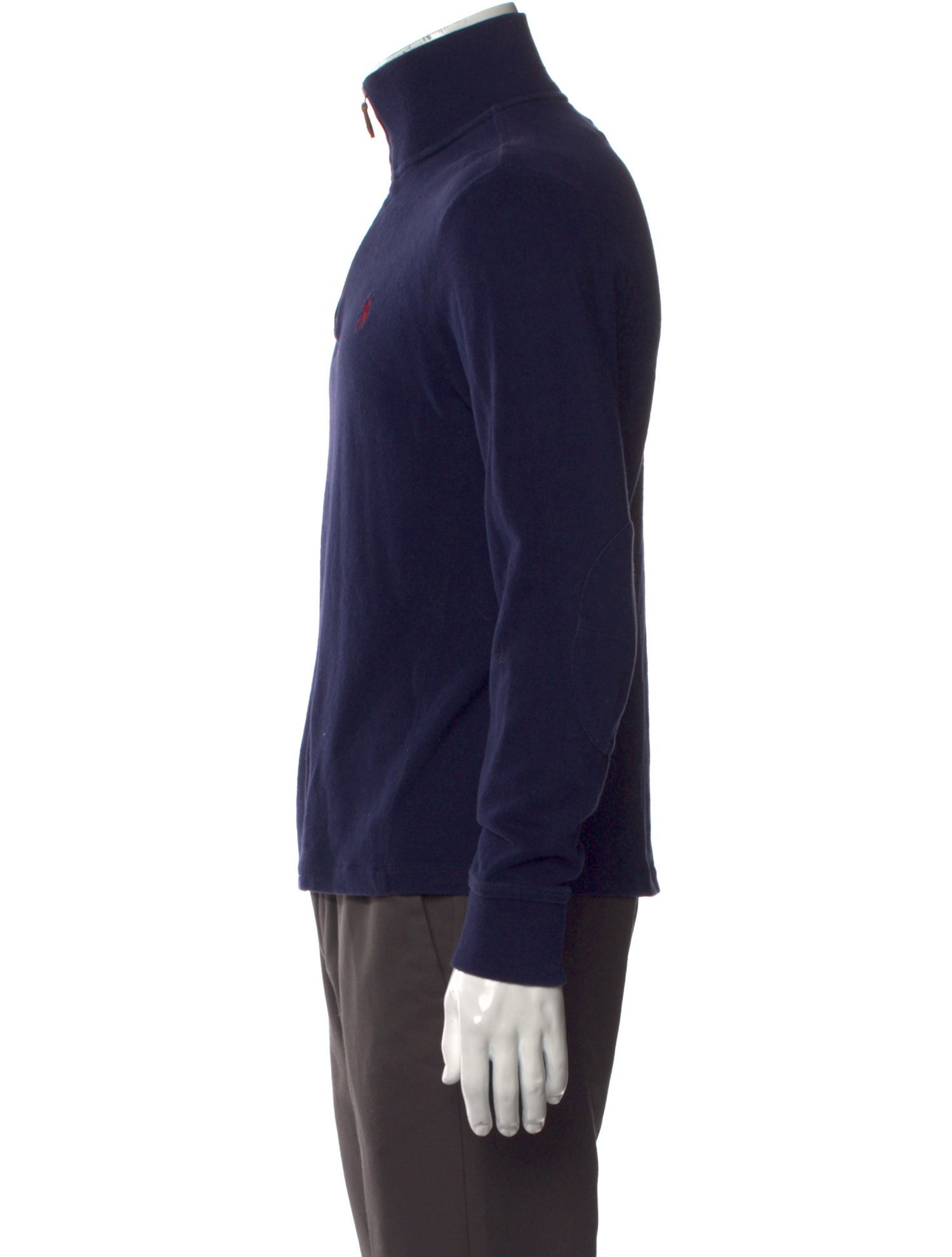 Polo Ralph Lauren Mock Neck Long Sleeve Polo Sweater