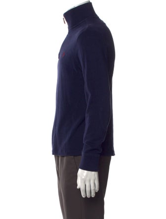 Polo Ralph Lauren Mock Neck Long Sleeve Polo Sweater