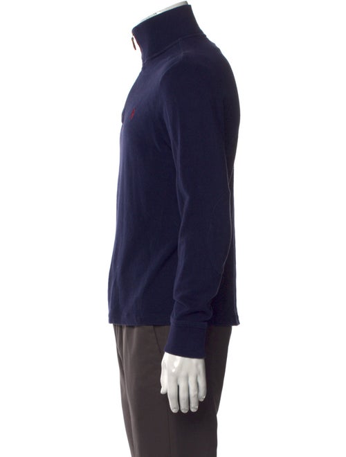 Polo Ralph Lauren Mock Neck Long Sleeve Polo Sweater