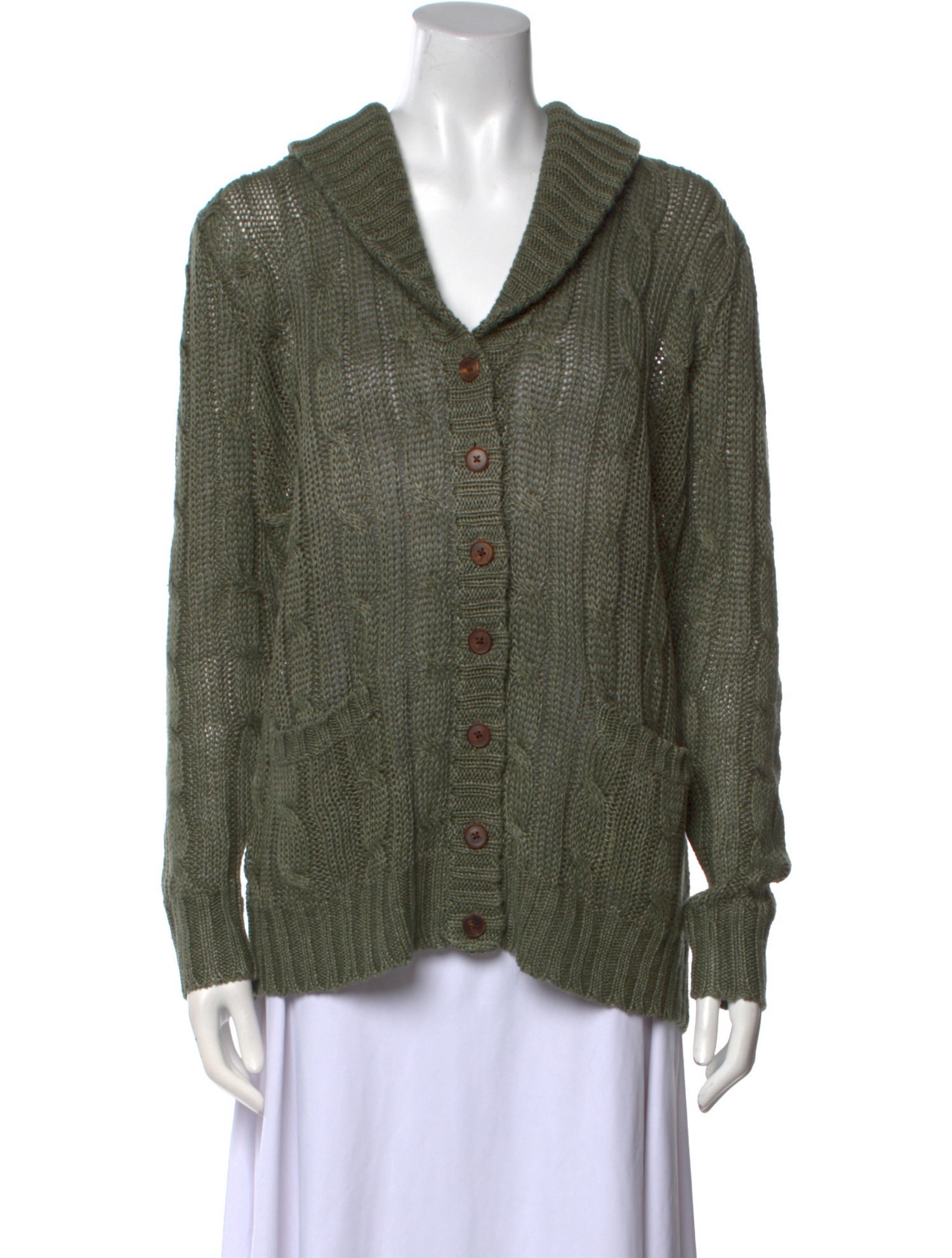 Polo Ralph Lauren Linen V-Neck Sweater