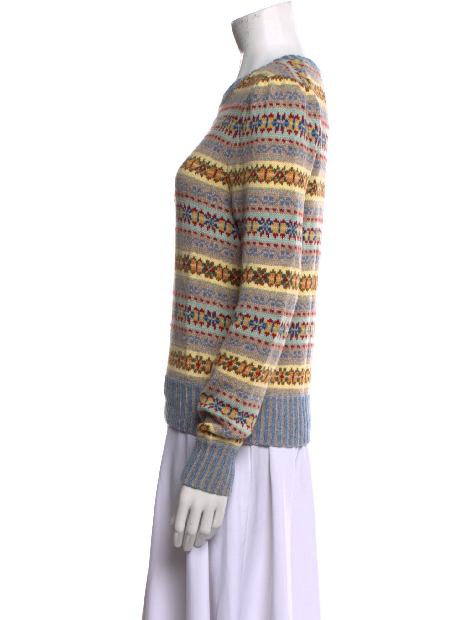 Polo Ralph Lauren Striped Crew Neck Sweatshirt