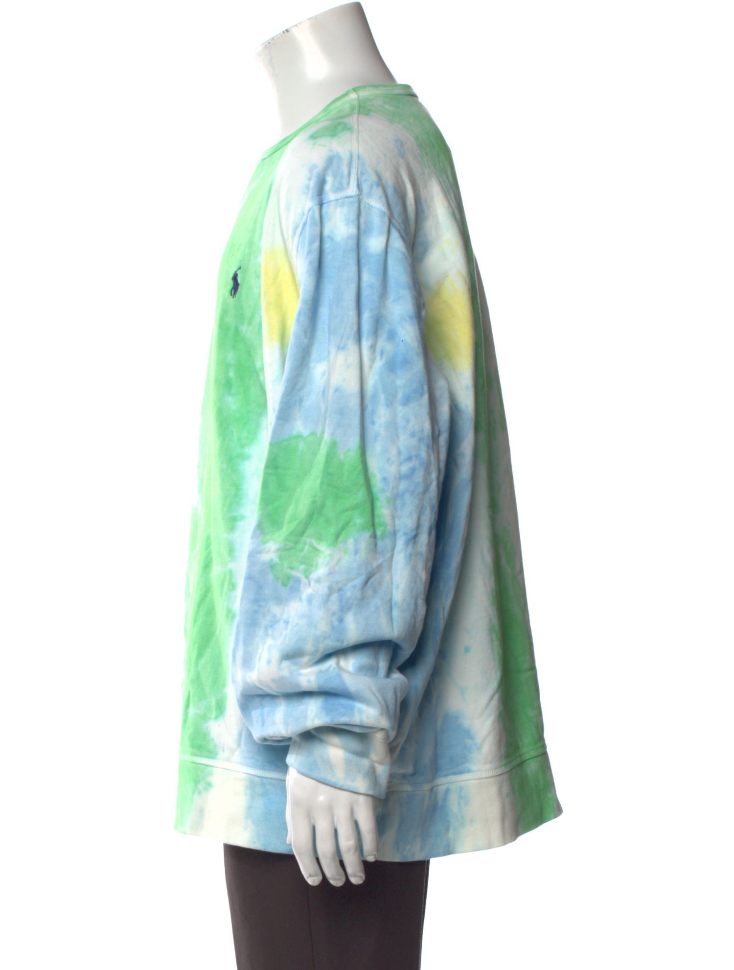 Polo Ralph Lauren Tie-Dye Print Crew Neck Pullover w/ Tags