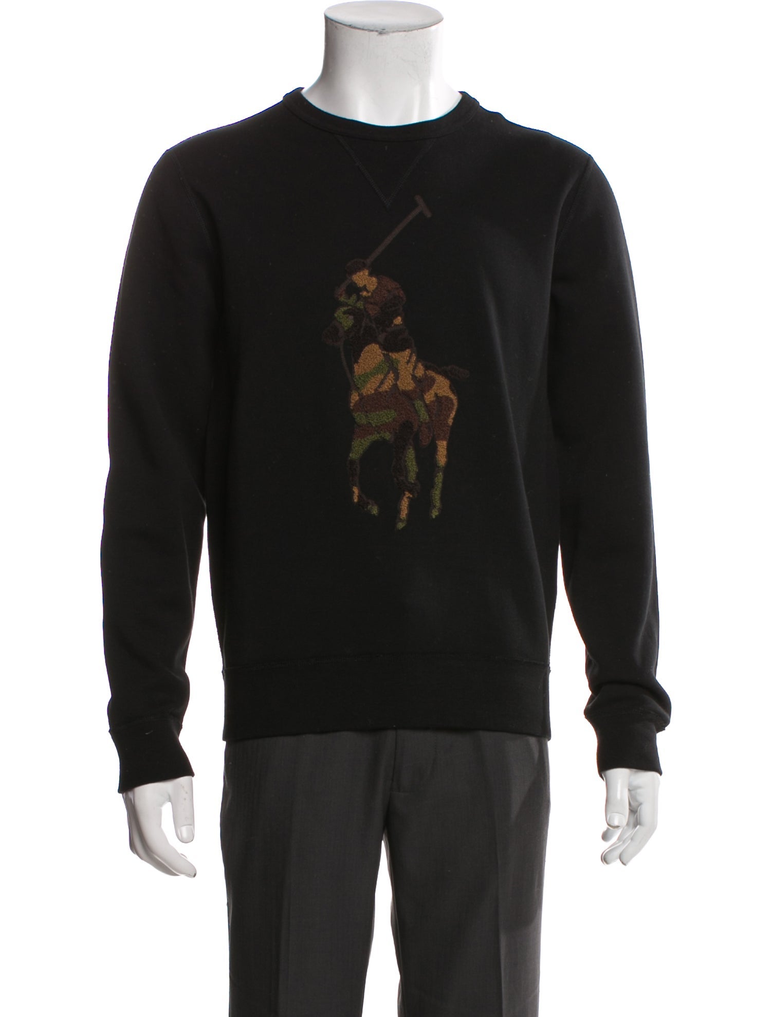 Polo Ralph Lauren Graphic Print Crew Neck Pullover