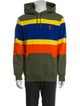 Polo Ralph Lauren Colorblock Pattern Crew Neck Hoodie