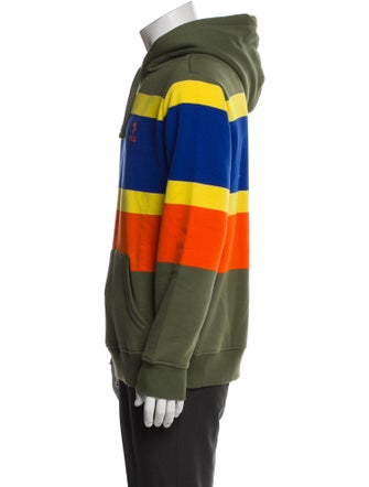 Polo Ralph Lauren Colorblock Pattern Crew Neck Hoodie