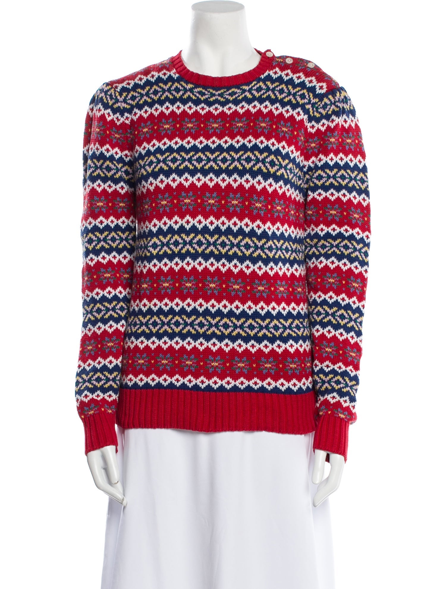 Polo Ralph Lauren Striped Crew Neck Sweater