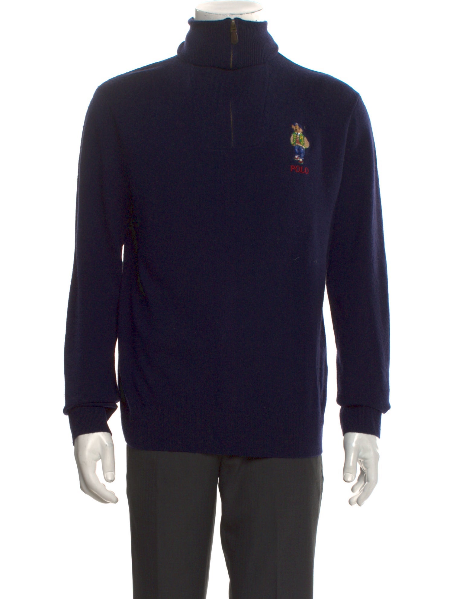 Polo Ralph Lauren Wool Graphic Print Pullover