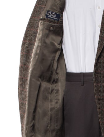 Polo Ralph Lauren Tweed Pattern Peacoat