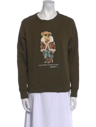 Polo Ralph Lauren Graphic Print Crew Neck Sweater