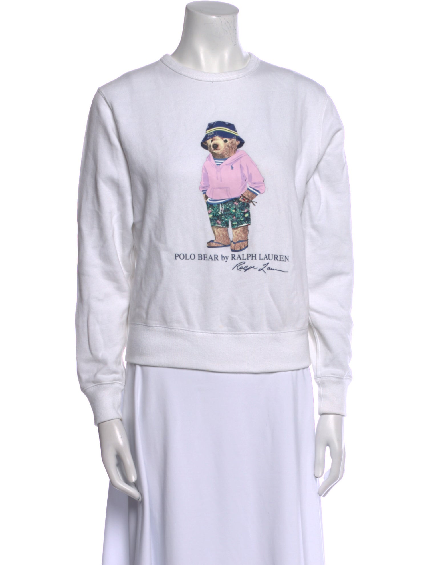 Polo Ralph Lauren Graphic Print Crew Neck Sweatshirt