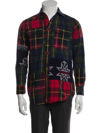 Polo Ralph Lauren Plaid Print Long Sleeve Shirt