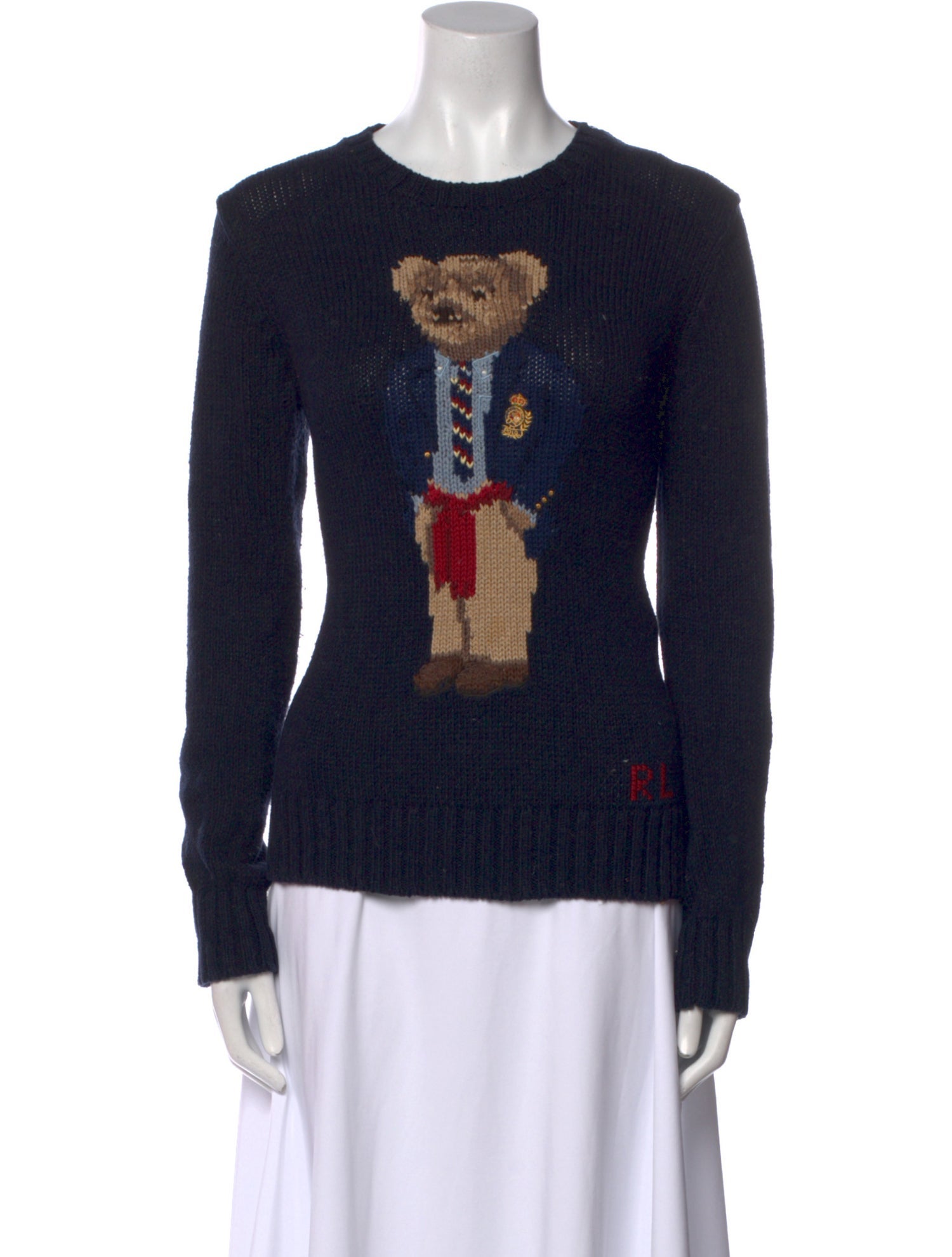 Polo Ralph Lauren Printed Crew Neck Sweater