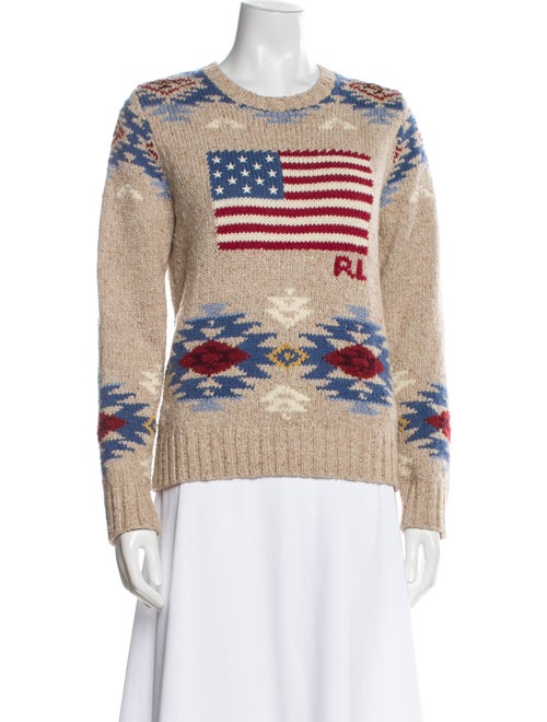 Polo Ralph Lauren Wool Printed Sweater