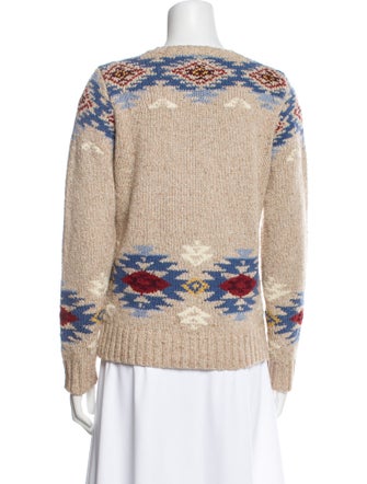Polo Ralph Lauren Wool Printed Sweater