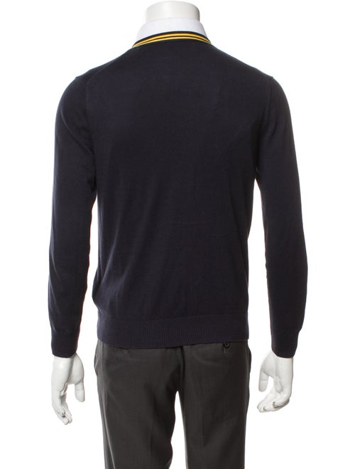 Polo Ralph Lauren Graphic Print V-Neck Cardigan