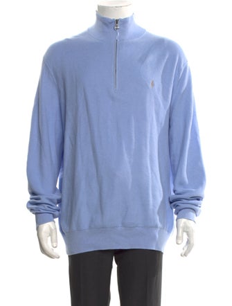 Polo Ralph Lauren Striped Mock Neck Polo Sweater