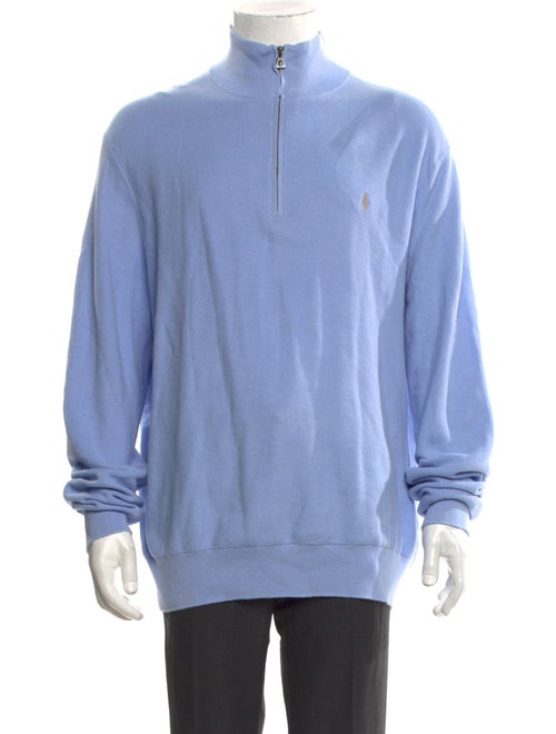 Polo Ralph Lauren Striped Mock Neck Polo Sweater