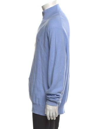 Polo Ralph Lauren Striped Mock Neck Polo Sweater