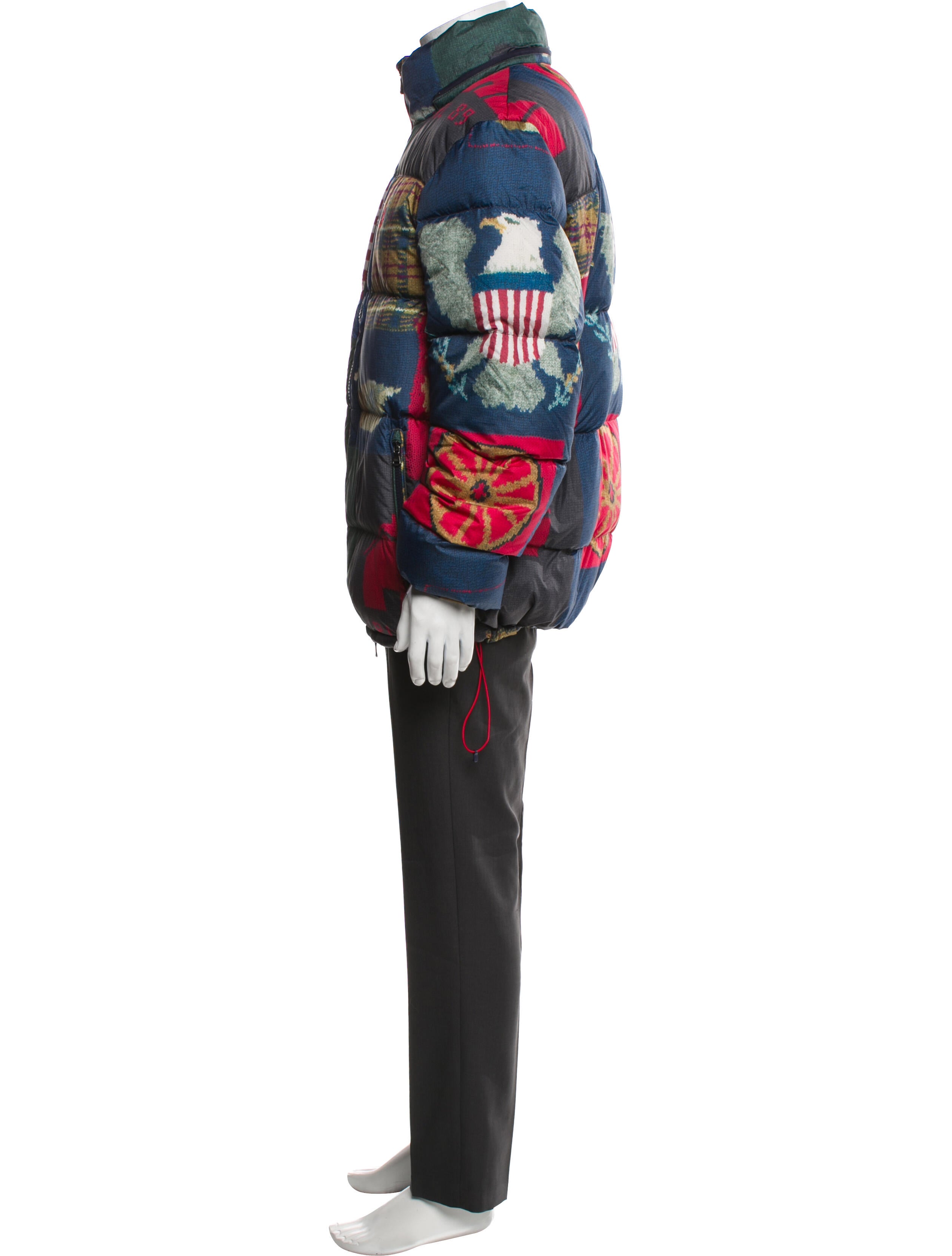 Polo Ralph Lauren Printed Puffer Coat w/ Tags