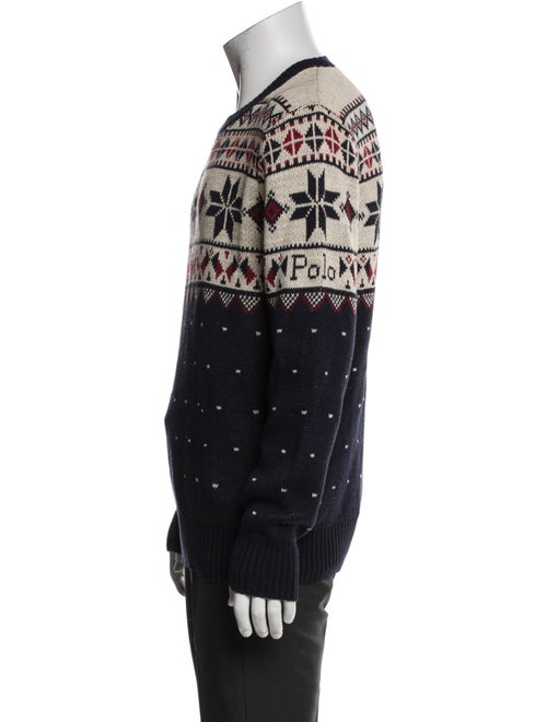 Polo Ralph Lauren Printed Crew Neck Pullover