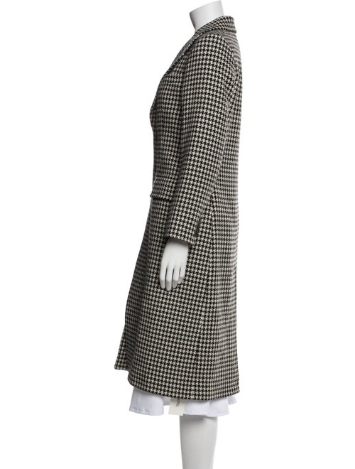 Polo Ralph Lauren Wool Houndstooth Print Peacoat