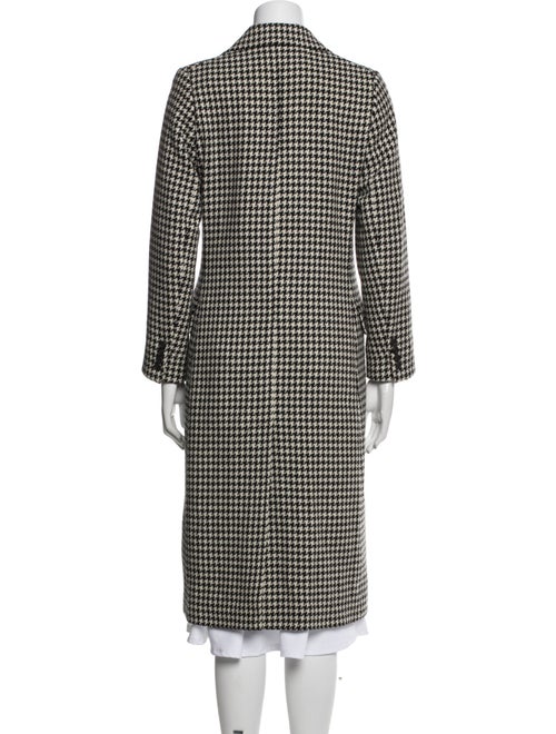 Polo Ralph Lauren Wool Houndstooth Print Peacoat
