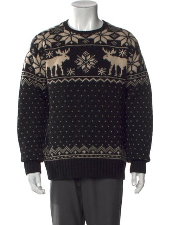 Polo Ralph Lauren Wool Printed Pullover