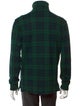 Polo Ralph Lauren Plaid Print Turtleneck Polo Sweater