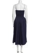 Polo Ralph Lauren Square Neckline Long Dress
