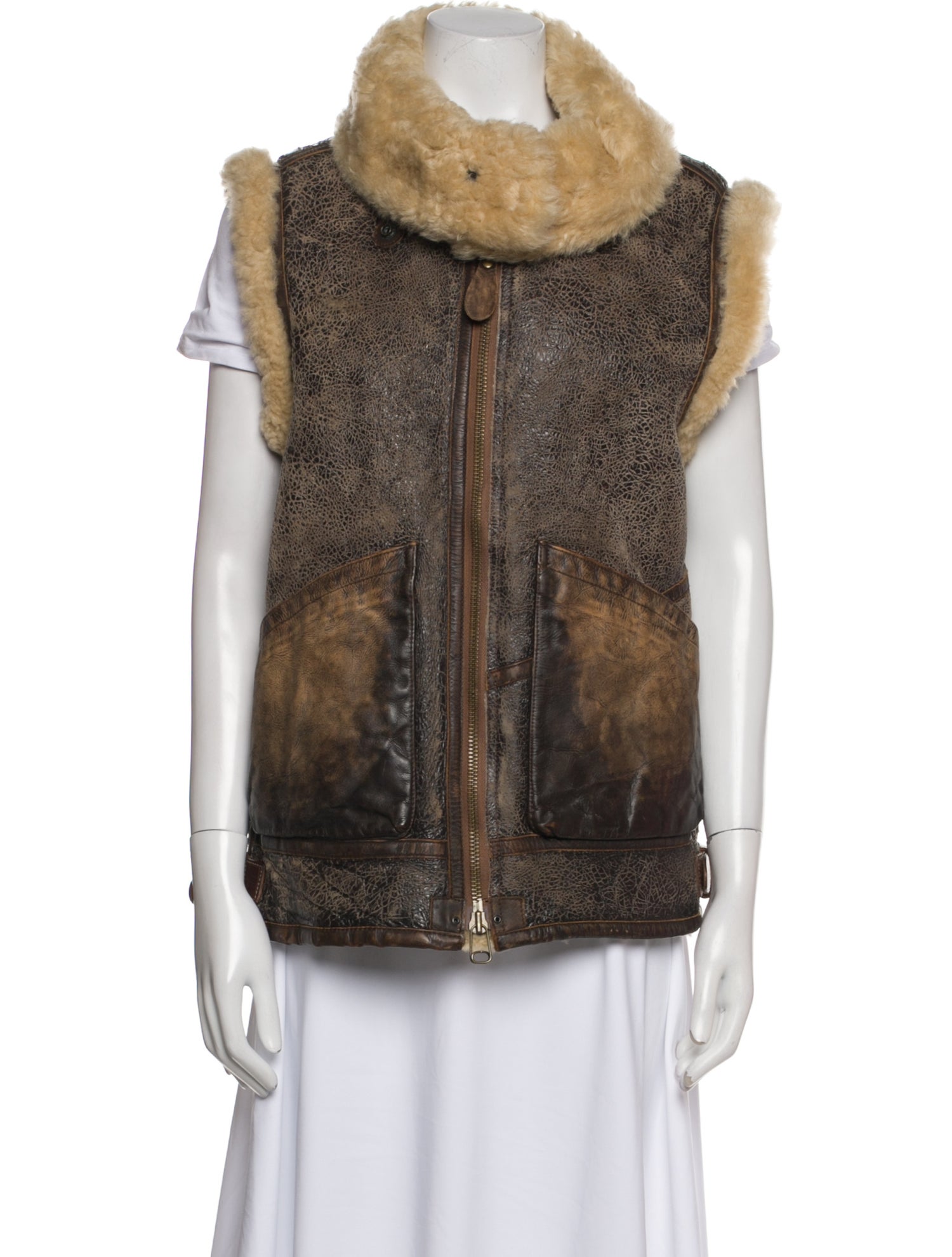 Polo Ralph Lauren Shearling Fur Jacket