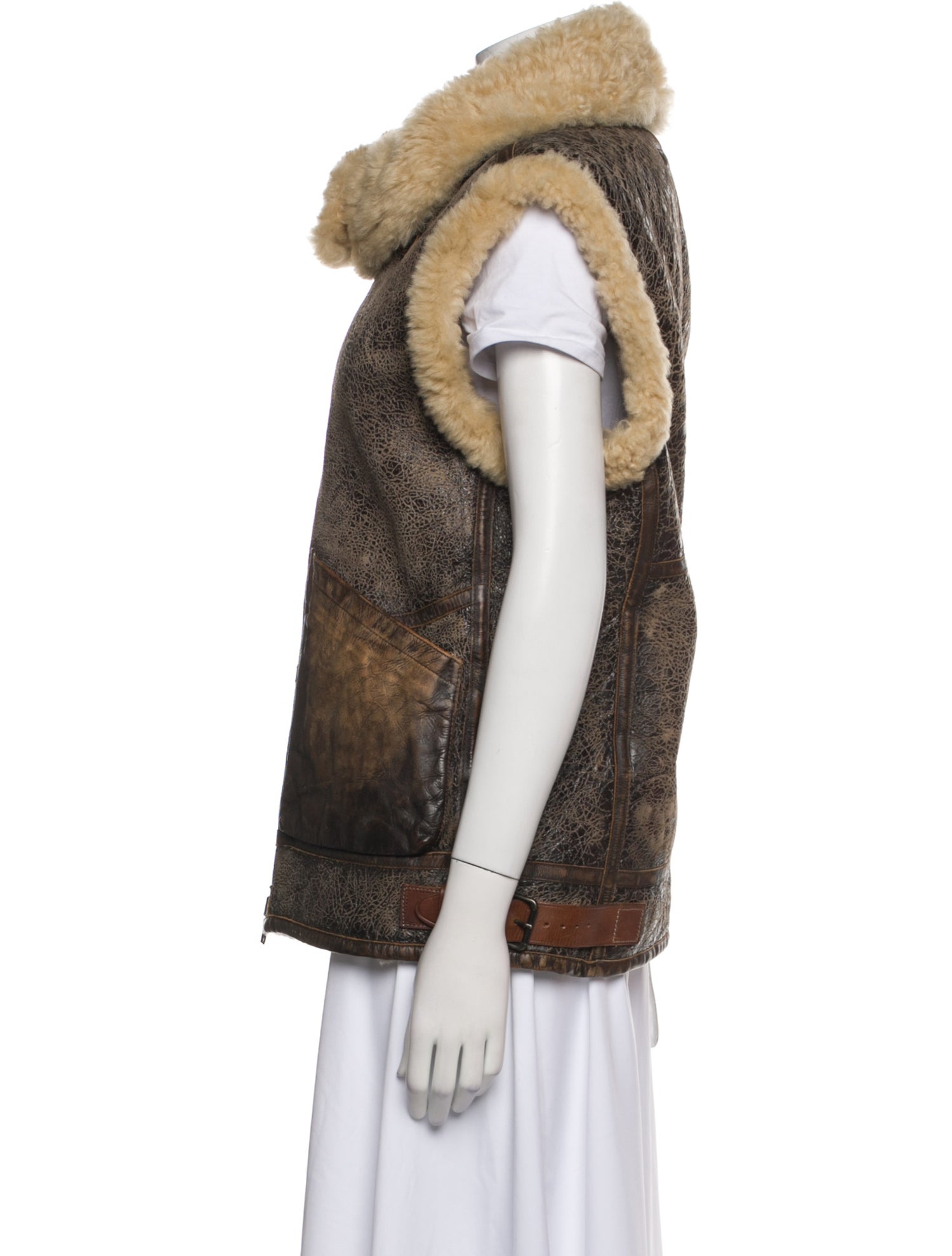 Polo Ralph Lauren Shearling Fur Jacket