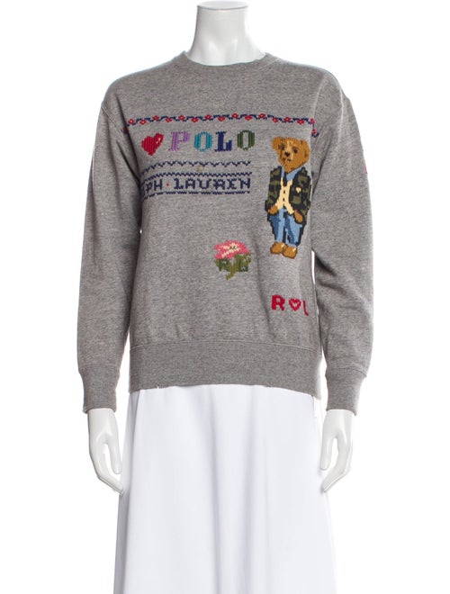 Polo Ralph Lauren Graphic Print Crew Neck Sweatshirt