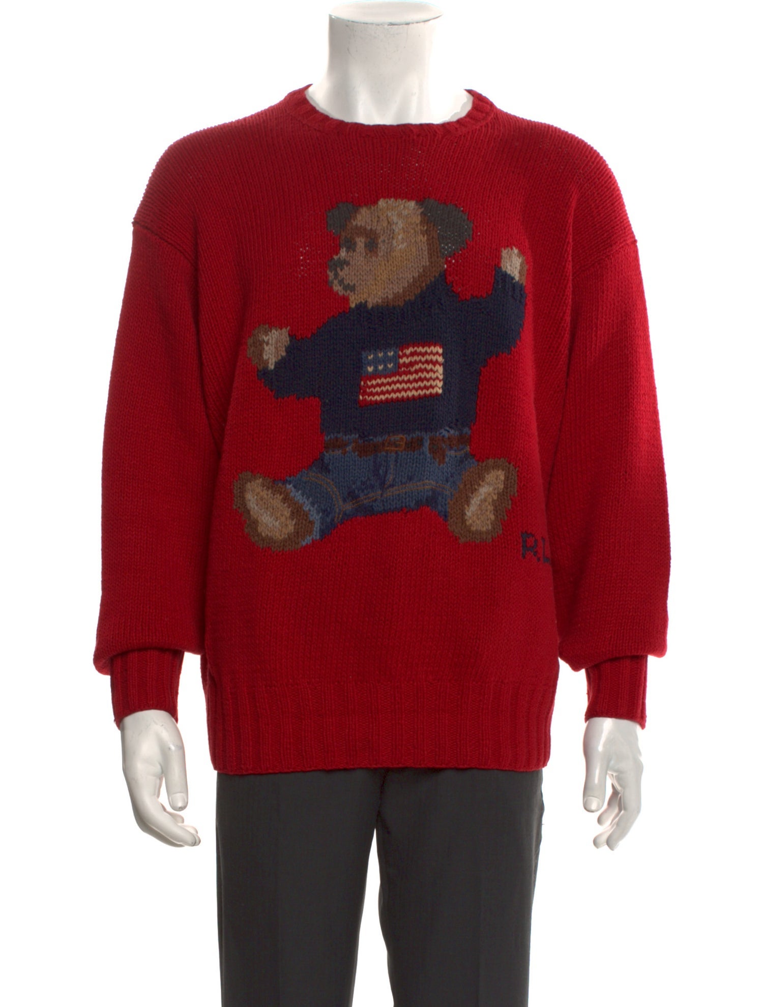 Polo Ralph Lauren Printed Crew Neck Pullover