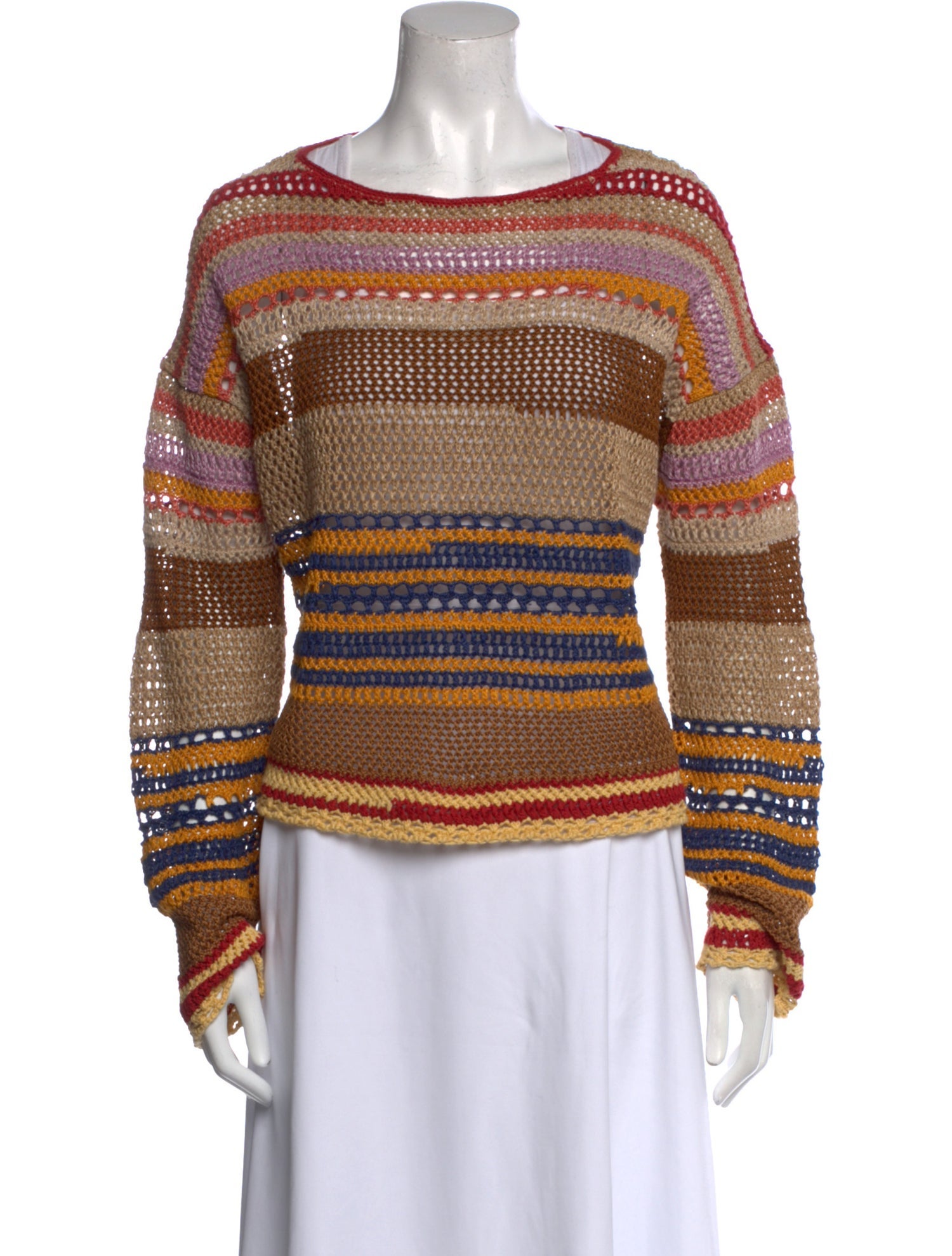 Polo Ralph Lauren Linen Striped Sweater
