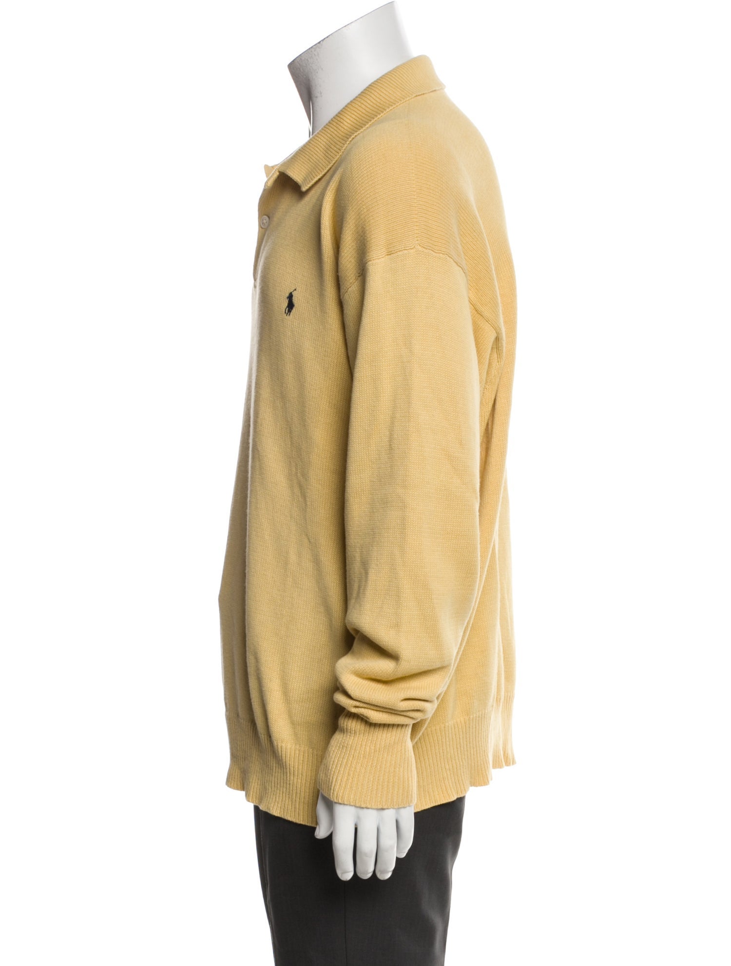 Polo Ralph Lauren Crew Neck Long Sleeve Polo Sweater