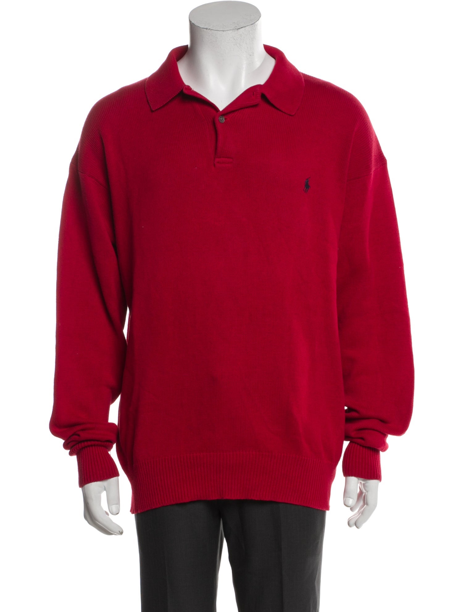 Polo Ralph Lauren Collar Long Sleeve Polo Sweater